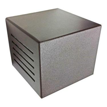 Imagem de Arandela Alumínio Cubo 10 Fachos Parede Muro Bl 08/10 Bivolt - Bela Ho