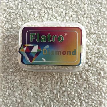 Imagem de Contas de arte de diamante, brocas redondas de resina de fundo plano para acessórios de pintura de diamantes, pedras de substituição para 5D DIY Dots Nails Diamond Painting Dot Craft, 4000 PCS (código