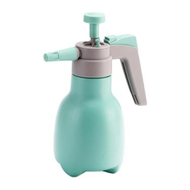 Imagem de Ｂｅｓｇａ Pulverizador de água manual com bomba, frasco de 1 litro em formato de cogumelo, ideal para banho de plantas e animais de estimação, Verde