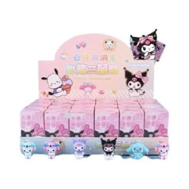 Imagem de Chaveiro Hello Kitty Pokemon Pikachu Anime Kuromi Brinquedo Caixa Surp
