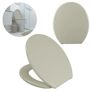 Imagem de Assento Vaso Sanitário Tampa Oval Soft | Astra - Bege