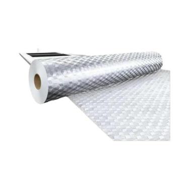 Imagem de Papel De Parede De Alumínio Autoadesivo À Prova De Óleo, Impermeável E