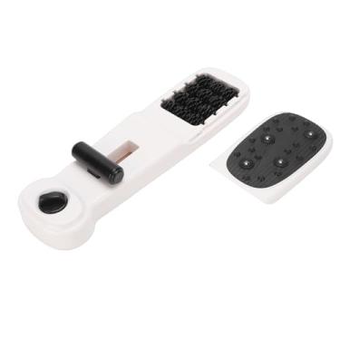 Imagem de Brrnoo Treinador de de pé, Resistência Ajustável Com Rolo de Massagem Design 2 Em 1, Exercitador de pé Portátil para Pés Chatos, Arcos Altos, Viagens de Escritório Em Casa (Branca)