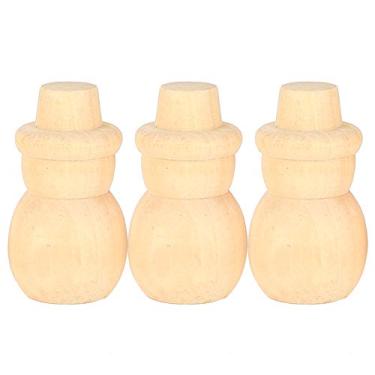 Imagem de Cryfokt 30 Peças Divertidas Artesanato Em Madeira Faça você Mesmo para Pintar Enfeites Criativos para Crianças Seguras do Jardim de Infância Graffiti