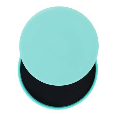 Imagem de Generic Discos Deslizantes de Exercício, Controle Deslizante Leve Cinza para Academia, Ioga, Dança, 2 Peças, Equipamento de Fitness para Condicionamento Atlético, Fisioterapia (Verde claro)