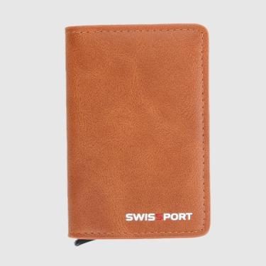 Imagem de Carteira Swissport Automática Bloqueio Rfdi Porta Moedas-Masculino