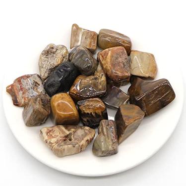 Imagem de 100 g Natural Serpeggiante Quartzo Cristais e Pedras Tumbled Bulk Specime Pedras Decoração de Aquário para Casa