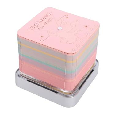 Imagem de Qinlorgo Bloco de Notas de Calendário de Arte 3D 2026, Calendário Criativo Com Luzes LED e Caixa de Acrílico Transparente, para Decoração de Escritório, Decoração de Casa, Presente de