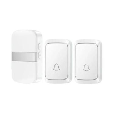 Imagem de Campainha Inteligente Sem Fio 300M Alcance Remoto 60 Melodias Sem Nece