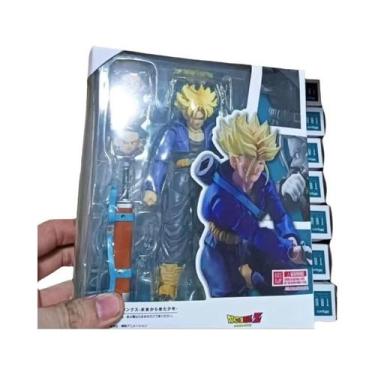 Imagem de Figura De Ação Super Saiyan Trunks Dragon Ball Z SHF, Modelo Móvel De 