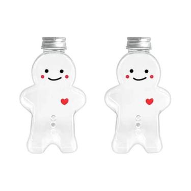 Imagem de Recipiente Para Bebidas Em Forma De Homem De Gengibre, 2-10 Peças, Gar