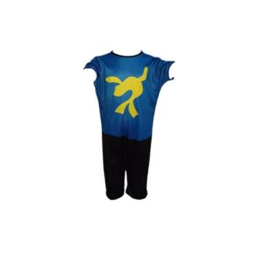 Imagem de Fantasia Roupa Infantil Lucas Neto Azul - Bililika, Azul, PP