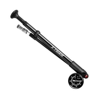 Imagem de Bomba De Ar Portátil De Alta Pressão 300psi Com Manômetro Para Suspens