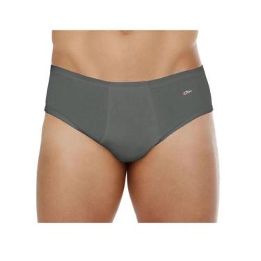 Imagem de Cueca Slip Zorba 0172 com Abertura Línea Algodão T. P/XGG, P, 070, Gra