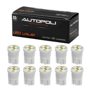 Imagem de AP1506 Lâmpada Led Base Vidro Esmagada Grande 24V 4 Led Br Com 10 Peça