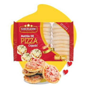 Imagem de Massa De Pizza Coquetel 300g Leve Crocante 30 Unidade  - Siberian