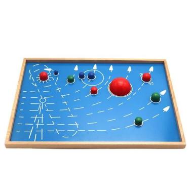 Imagem de Conjunto de quebra-cabeças infantis Wooden Animal Domino de 15 peças -