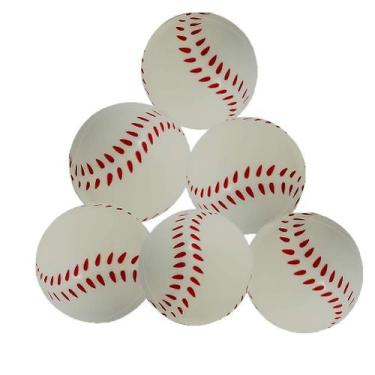 Imagem de Bola macia de espuma espremível Sponge Baseball XIANQI de 6,3 cm (6 un