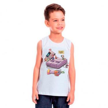 Imagem de Camiseta SUPER NINTENDO Games Jogos Moda Infantil Roupa Criança 01, Mo