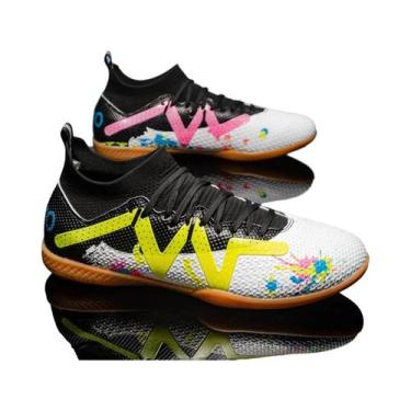 Imagem de Tênis De Futebol Indoor Masculino De Cano Alto, Antiderrapante E Resis