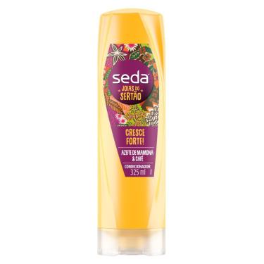 Imagem de Condicionador Crescimento e Fortalecimento 325ml Seda Joias do Sertão com Azeite de Mam...