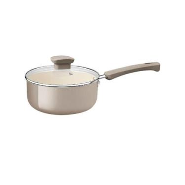 Imagem de Panela Tramontina Veronese Alumínio e Cerâmica Bege 16cm 1,3 L