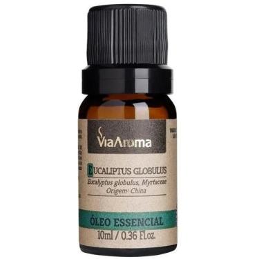 Imagem de Óleo Essencial Eucaliptus Globulus Via Aroma 10ml Eucalipto