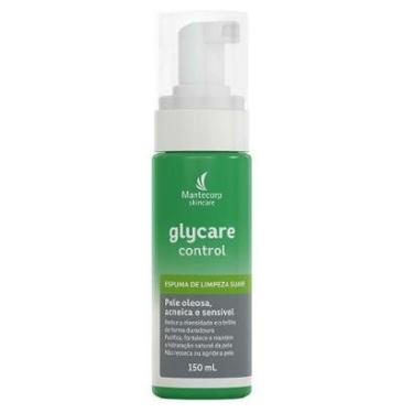 Imagem de Espuma de Limpeza Facial Mantecorp Skincare Glycare Control 150ml-Unissex