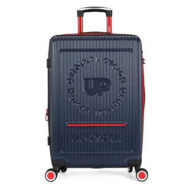 Imagem de Mala Viagem G Juvenil ABS Strike Expansiva TSA 360 Up4you, Azul, G