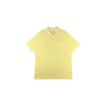 Imagem de Camisa Polo Plus Size Masculina Básica com Bolso Frontal em Piquet Str