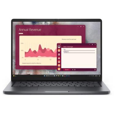 Imagem de Notebook Pro 14 Ryzen 5 AI Pro 230 16GB 512GB SSD Tela 14 Prata Windows 11 Pro Dell