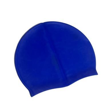 Imagem de Touca de Natação em Látex com Alta Elasticidade e Proteção Contra Cloro Azul Mor