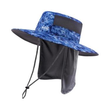 Imagem de Chapéu de Balde Tático para Pesca - Ajustável, Aba Larga, à Prova d'Ág