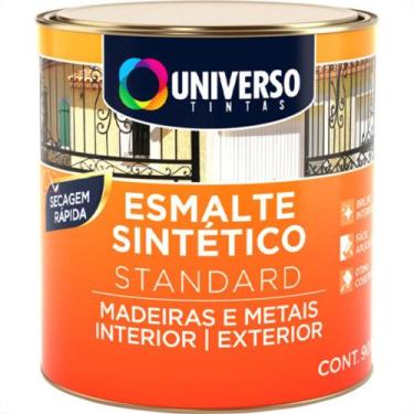 Imagem de Tinta Esmalte Sintetico Universo 1/4 Cinza Escur