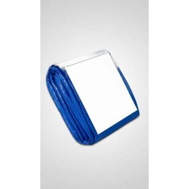 Imagem de Lona Plástica Azul 6x4m 100 Micras Com Ilhós - Congratulations Store