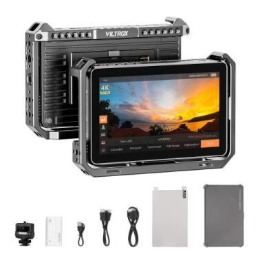 Imagem de Monitor VILTROX DC-X2 6" Touchscreen 2000 nits 4K HDMI