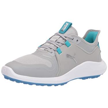Imagem de PUMA Golfe - Tênis feminino Ignite FASTEN8 Spikeless, Cano alto - Puma prateado - azul, 8
