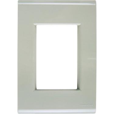 Imagem de Placa 3 Postos 4x2 Tramontina Liz Verde Ardósia Tramontina