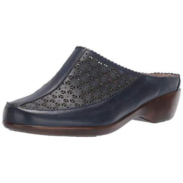 Imagem de Easy Spirit Tamanco feminino Dusk Mule, Azul 400, 10 Wide