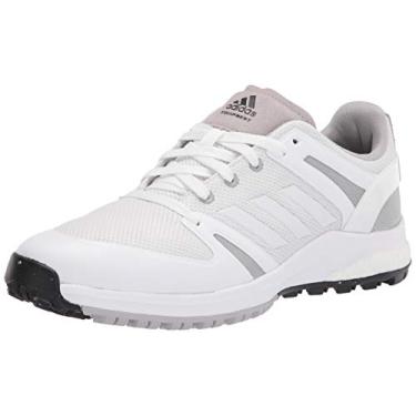 Imagem de adidas Sapatos de golfe masculinos EQT Spikeless, Branco/Cinza, 10