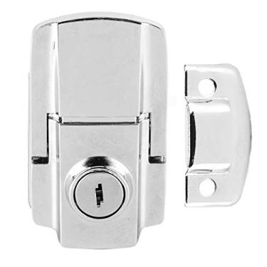 Imagem de Bloqueio de porta-malas traseiro de motocicleta anti-roubo com 2 chaves acessórios de modificação apto para substituição de ovelhas grandes peças de modificação de ferro para substituição de porta-malas de ferro peças de modificação de motocicleta