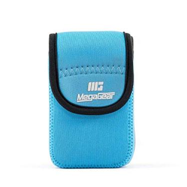 Imagem de MegaGear Capa de câmera de neoprene ultraleve compatível com Nikon Coolpix W300, AW130, Ricoh WG-50, WG-30W, Azul