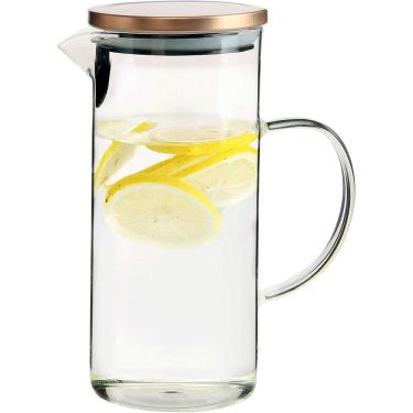 Imagem de Jarra Borossilicato Tampa Bronze 1.3L - Mimo Style