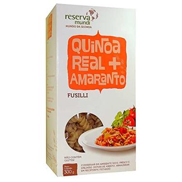 Imagem de Fusilli de Quinoa e Amaranto Sem Glúten Mundo da Quinoa 300g