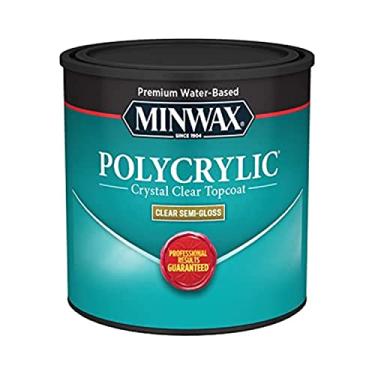 Imagem de Polycrylic Protective Finish, Semi-Gloss Clear, .5-Pint -244444444