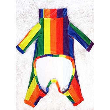 Imagem de Macacão para Pet - Pijama para Pet - Roupa para cachorro PRIDE (P)