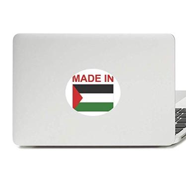 Imagem de Adesivo de notebook com emblema de vinil Made in Palestine Country Love