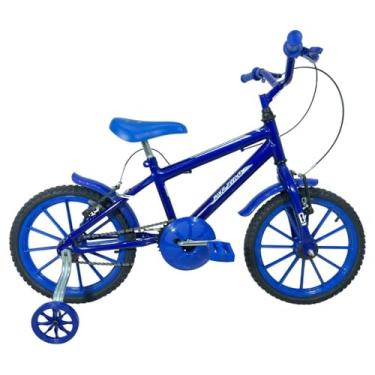 Imagem de Bicicleta Aro 16 Infantil Masculina Azul