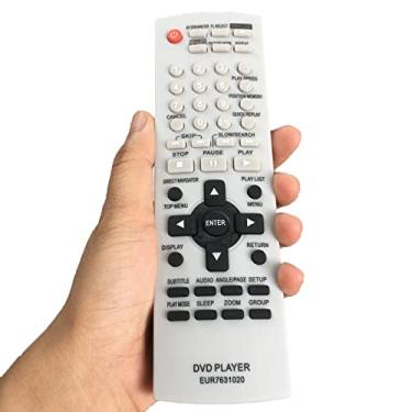 Imagem de Controle remoto de substituição compatível com Panasonic EUR7631020 DVD-S24 DVD-S27 DVD-S27K DVD-S27P DVD-S27S DVD-S27U DVD-S27UP-S DVD CD Player