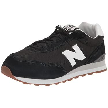 Imagem de New Balance Tênis masculino 515 V3 Classic, Preto/branco Nb, 11 X-Wide
